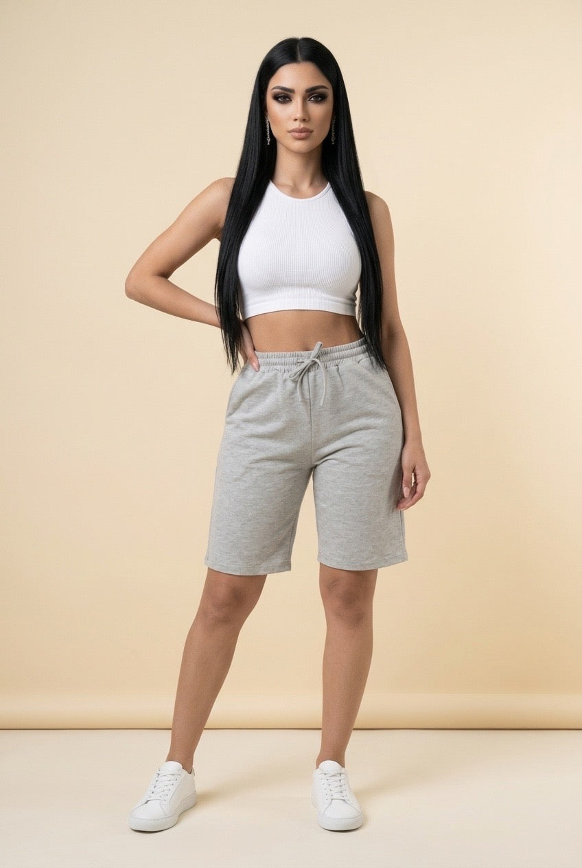 Women's Everyday French Terry Bermuda Shorts