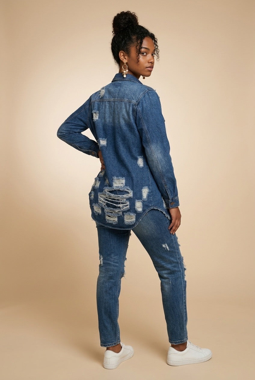 Women's Everyday Denim Shacket