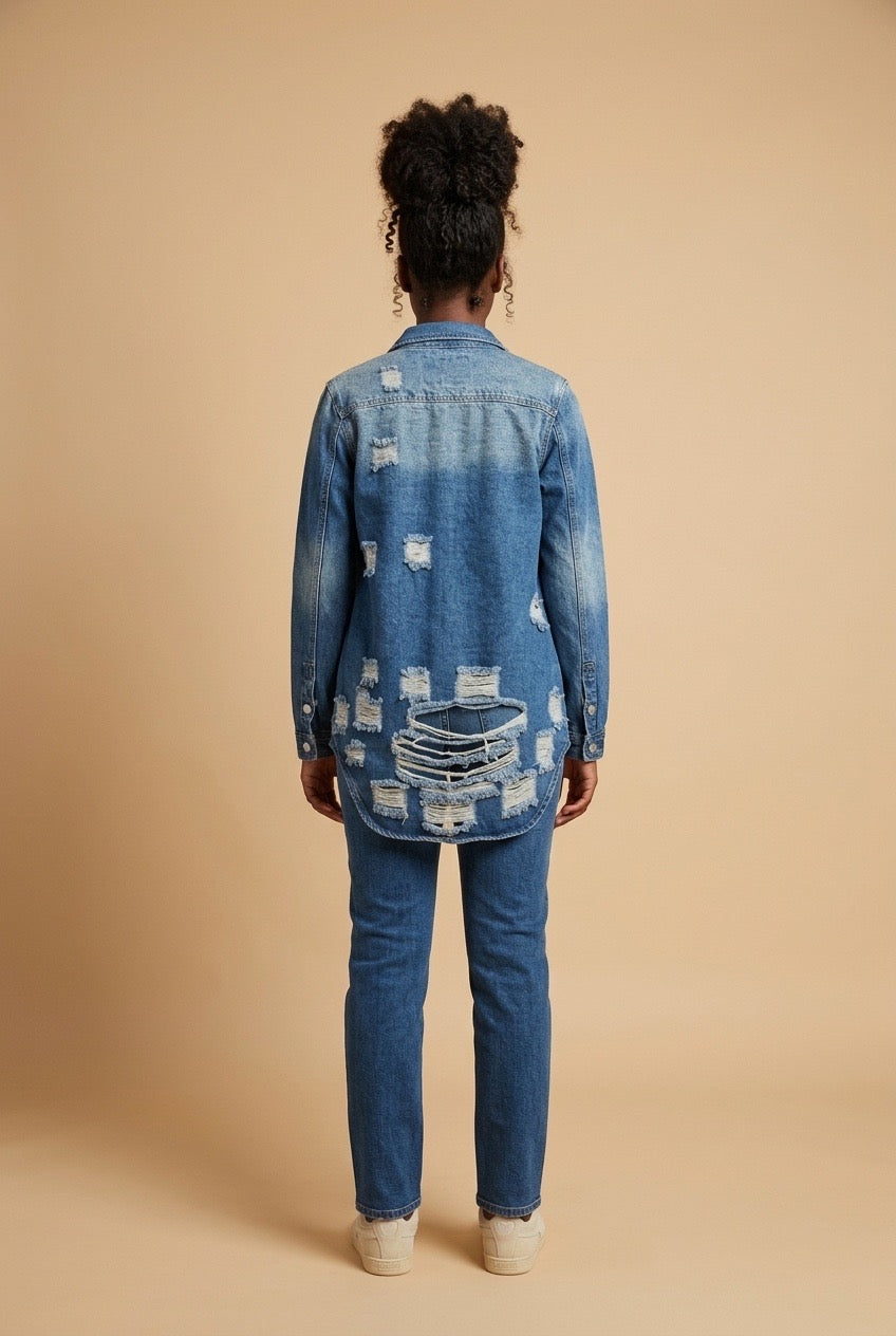 Women's Everyday Denim Shacket