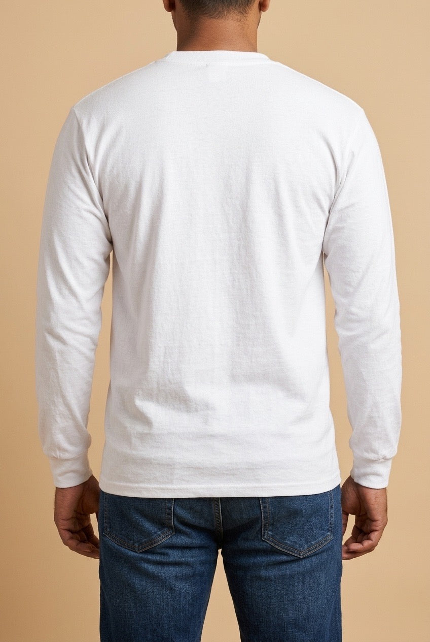 Pro Club Men's Heavyweight Long Sleeve Cotton T-Shirt