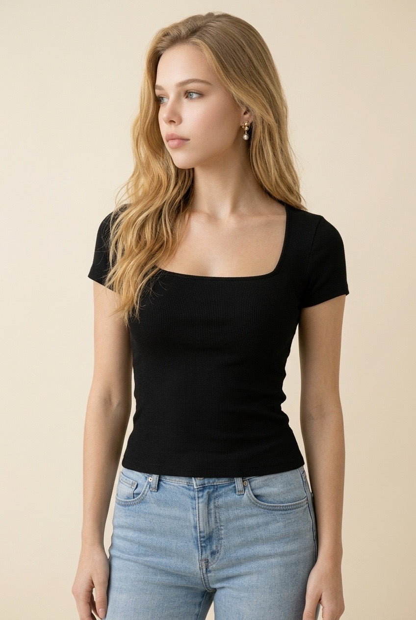 Women's Everyday Square Neck Tee